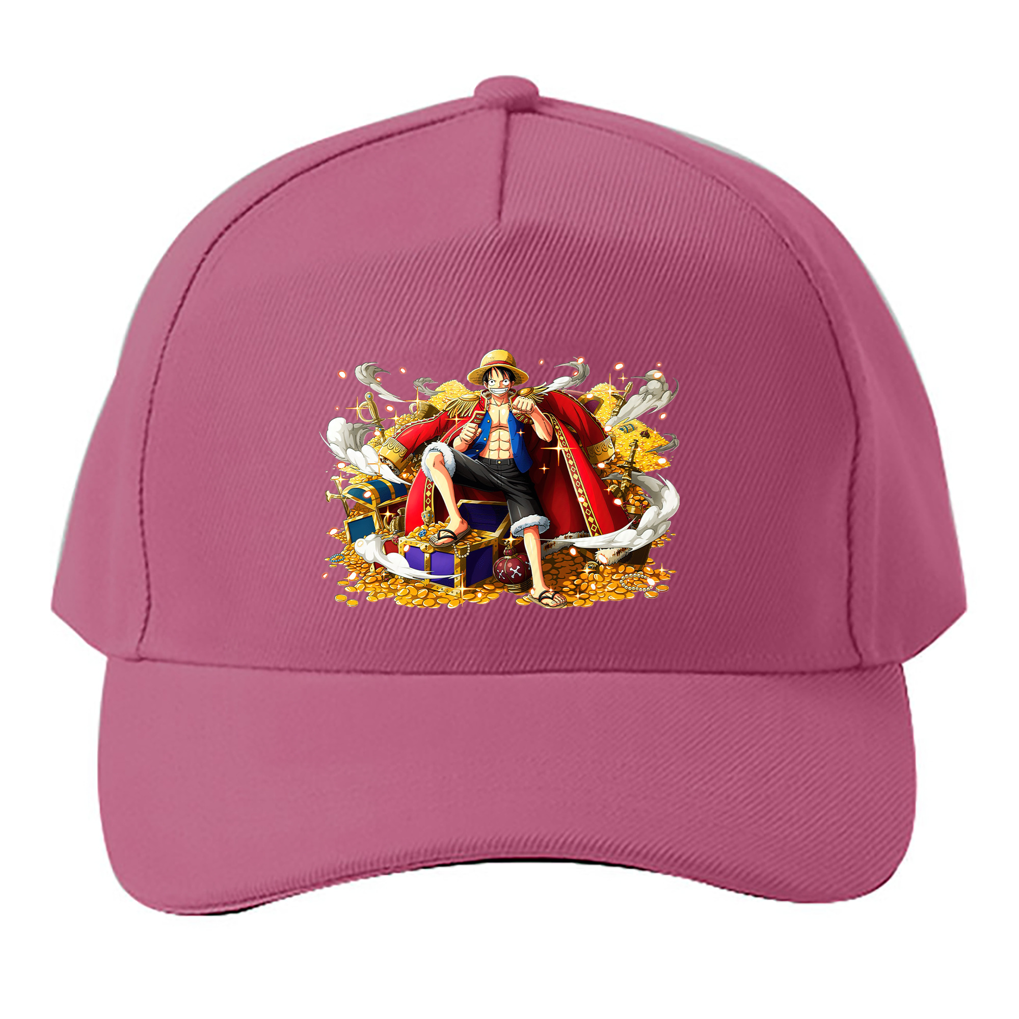 （画像用） ワンピース モンキー・D・ルフィ ONE PIECE Monkey D. Luffy ベースボールキャップ 綿100％ 男女兼用 帽子 スポーツ